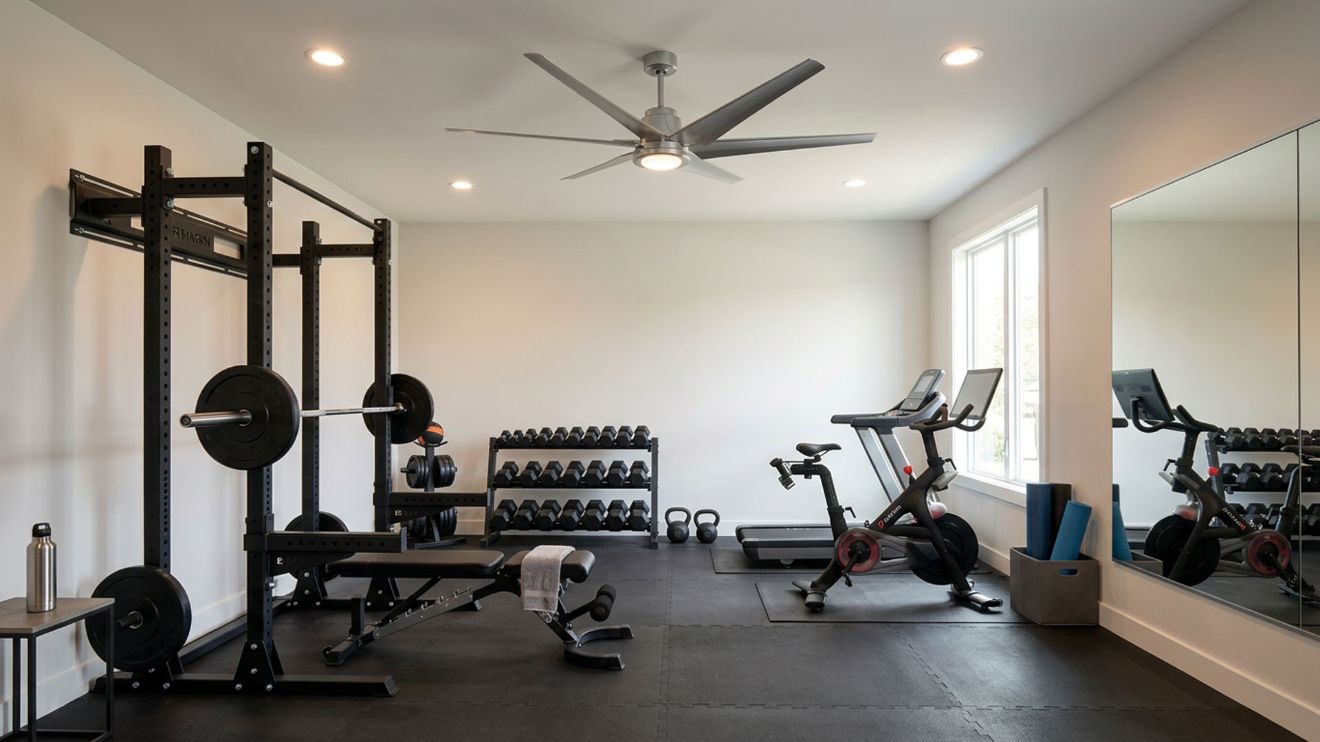 What Are the Benefits of Installing a Ceiling Fan in Your Home Gym or Exercise Room?